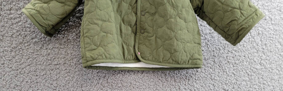First Impressions Quilted Micro-Fleece-Lined Hooded Jacket Baby Boys' 0-3M Pine