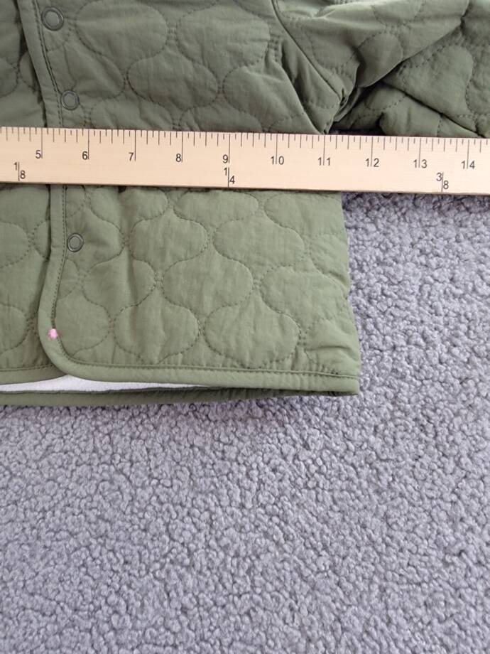 First Impressions Quilted Micro-Fleece-Lined Hooded Jacket Baby Boys' 0-3M Pine