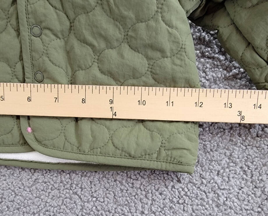 First Impressions Quilted Micro-Fleece-Lined Hooded Jacket Baby Boys' 0-3M Pine