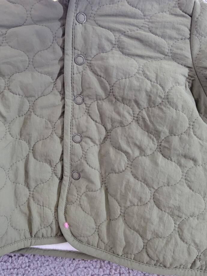 First Impressions Quilted Micro-Fleece-Lined Hooded Jacket Baby Boys' 0-3M Pine