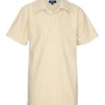 Univibe Alonso Terry Cloth Polo Big Boys S Khaki Collared Short Sleeve Pullover