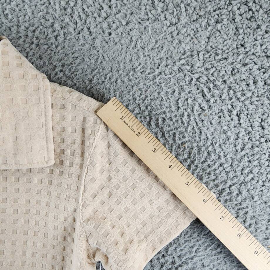 Univibe Alonso Terry Cloth Polo Big Boys S Khaki Collared Short Sleeve Pullover