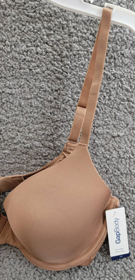 GAP GapBody Everyday Essentials T-Shirt Bra Women's 32D Bronzed Blush Back Hook