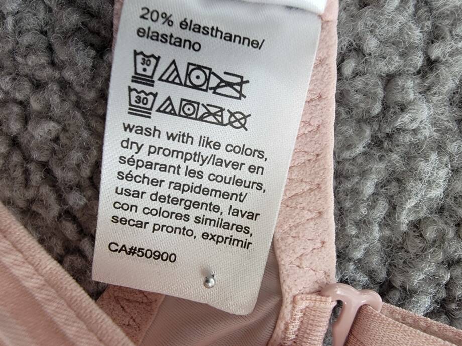 Calvin Klein Sheer Marquisette Unlined Plunge Bra Women's 32D Subdued Adjustable