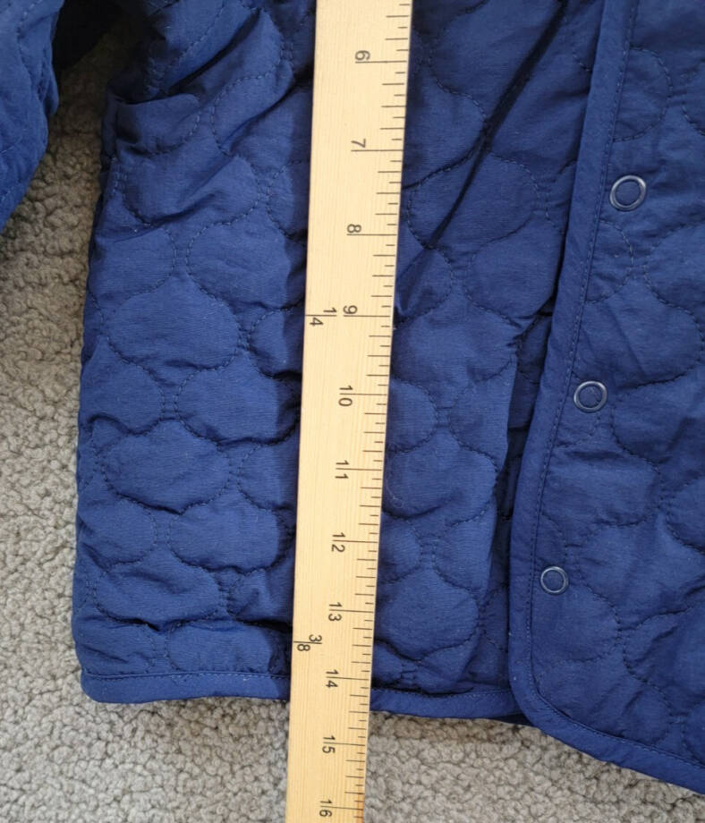 First Impressions Quilted Micro-Fleece-Lined Hooded Jacket Baby Boys' 24M Navy