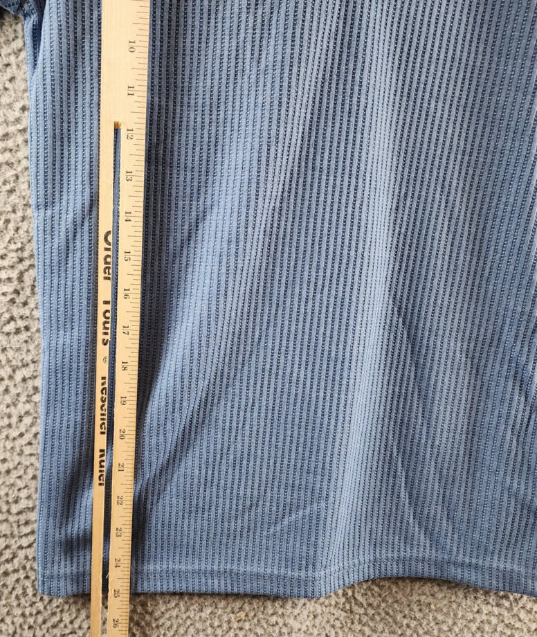Univibe Cliff Knit Polo Shirt Big Boys L Blue Short Sleeves Regular Fit Collared