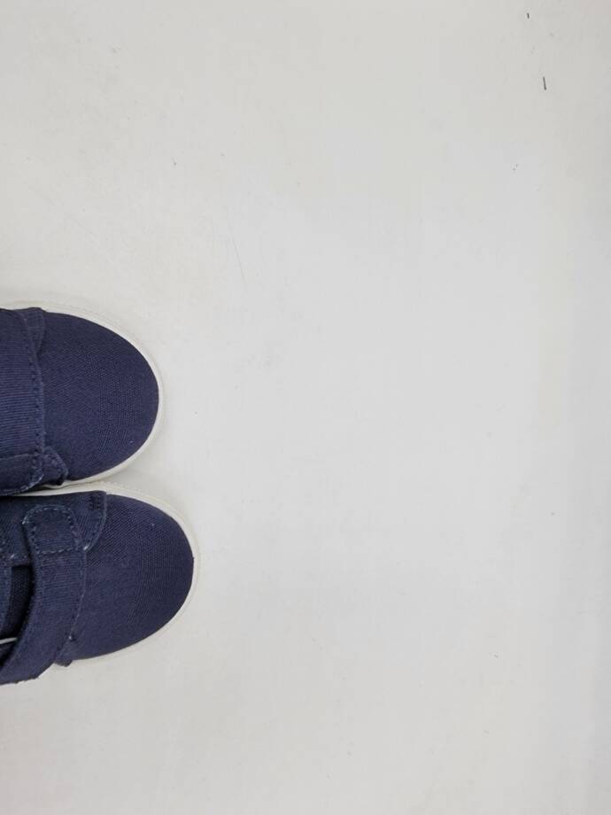 First Impressions Round Toe Sneakers Unisex Baby Navy Nautical Stay Put Strap 2