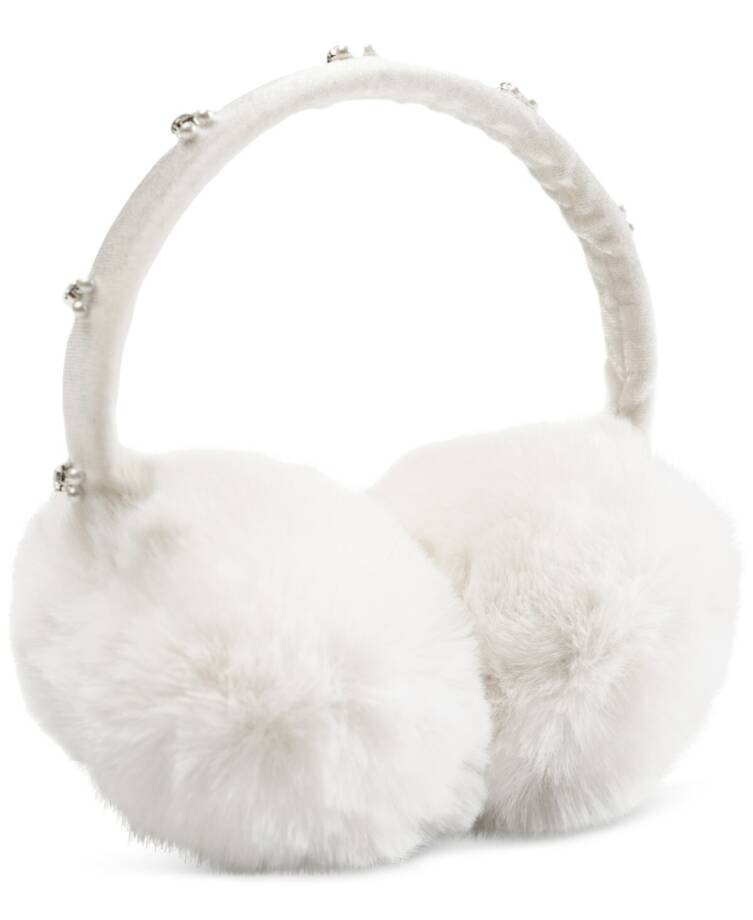 I.N.C. International Concepts Embellished Faux-Fur Earmuffs Women's One Size
