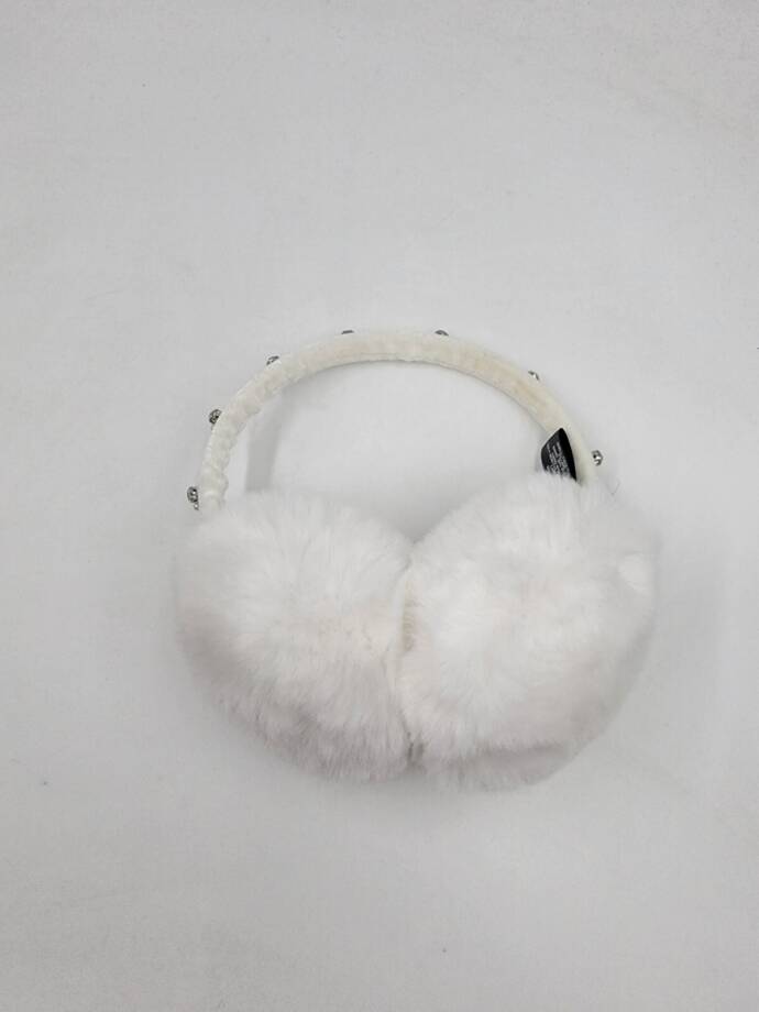 I.N.C. International Concepts Embellished Faux-Fur Earmuffs Women's One Size