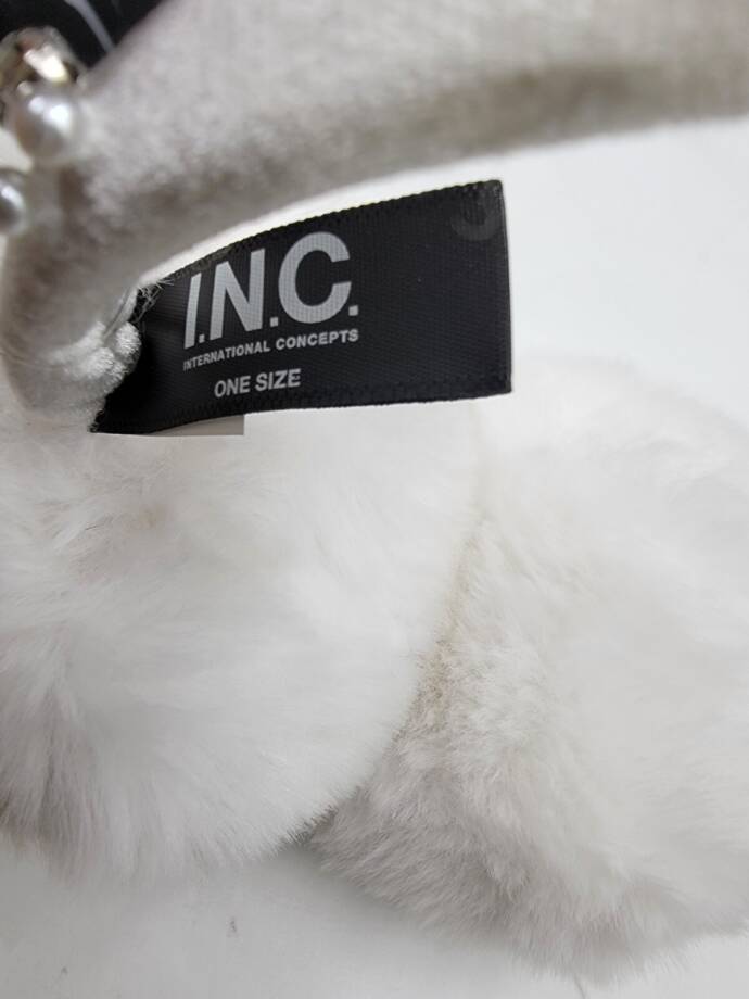 I.N.C. International Concepts Embellished Faux-Fur Earmuffs Women's One Size