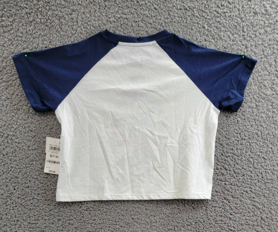 Epic Threads Snoopy Graphic T-Shirt Girls S (7/8) Angel White Multi Pullover S/S