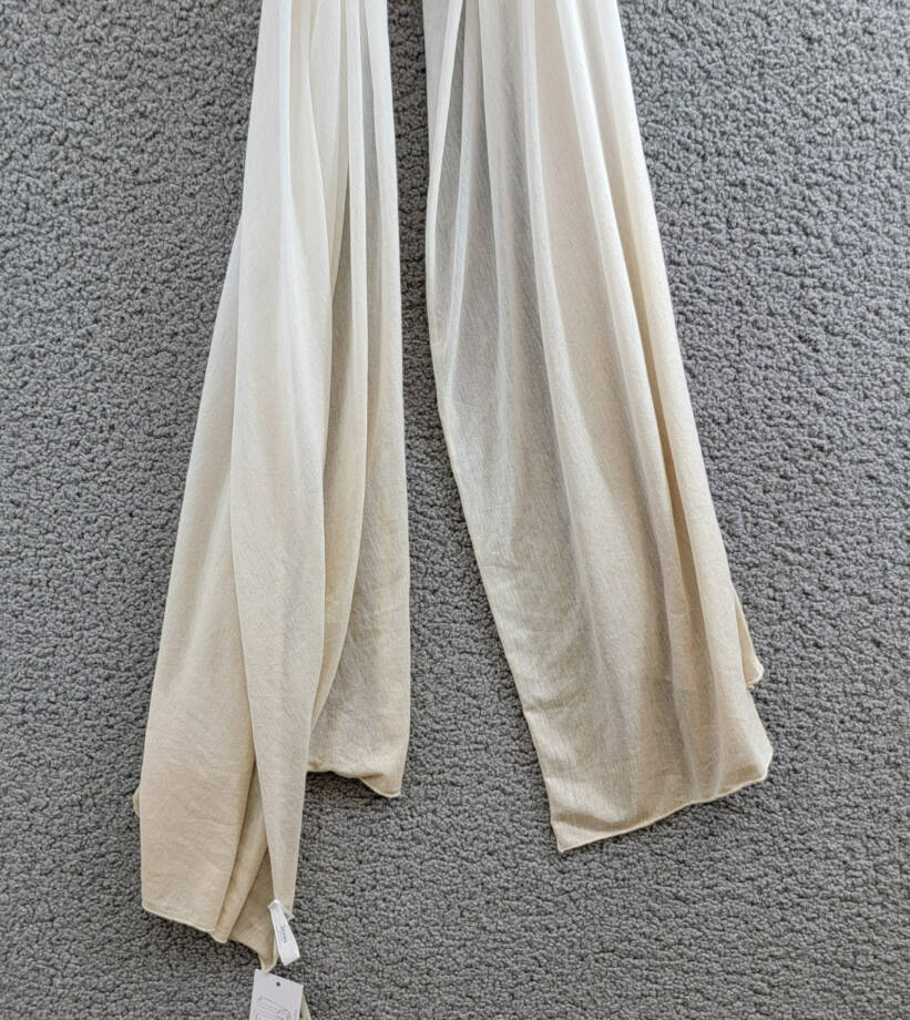 Jenni On Repeat Jersey Ombre Wrap Scarf Women's One Size Neutral
