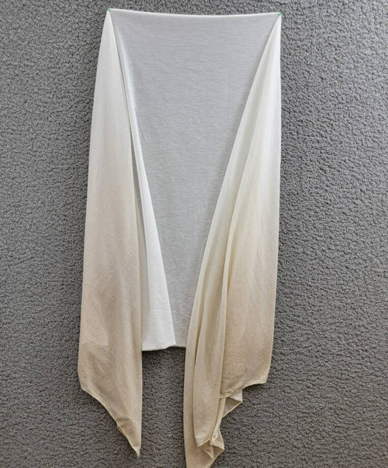 Jenni On Repeat Jersey Ombre Wrap Scarf Women's One Size Neutral