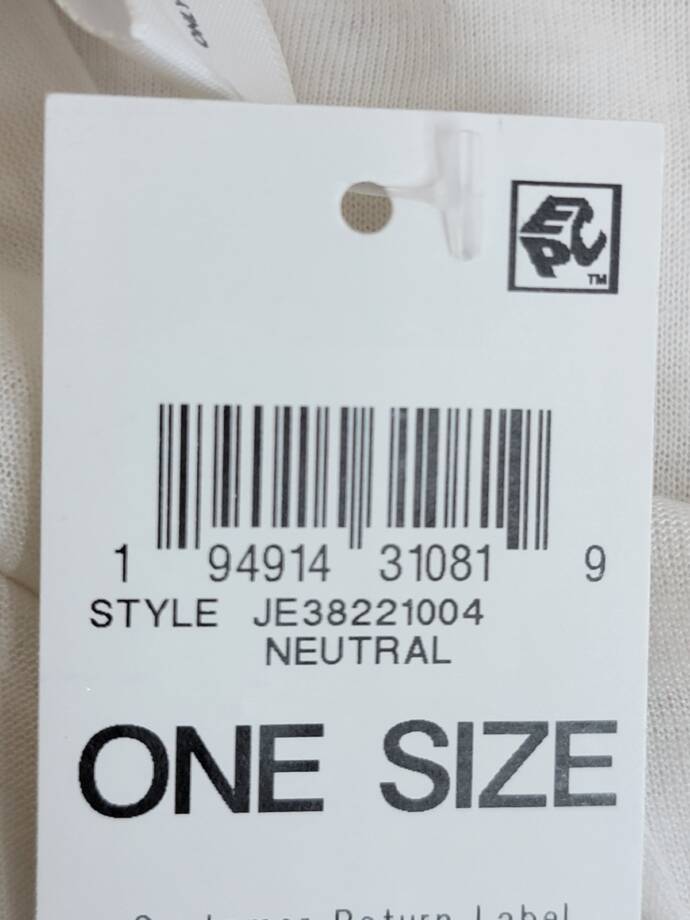 Jenni On Repeat Jersey Ombre Wrap Scarf Women's One Size Neutral