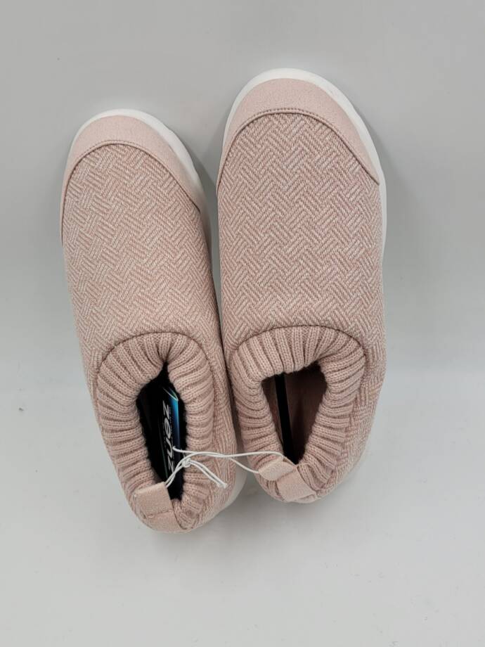 isotoner Microterry Lined Knit Zenz Sock Bootie Women's 10 Evening Sands Slip On