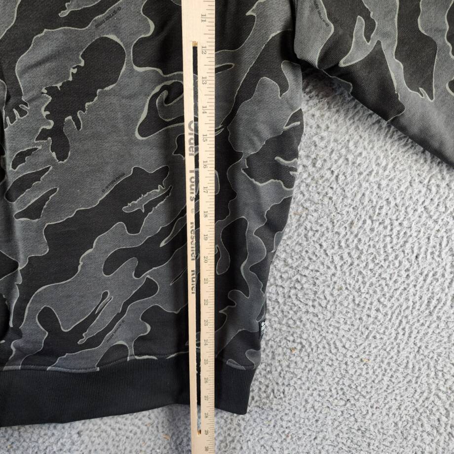 G-STAR RAW Island Camo Fleece Sweatshirt Men's M Cloack Island Crewneck Pullover