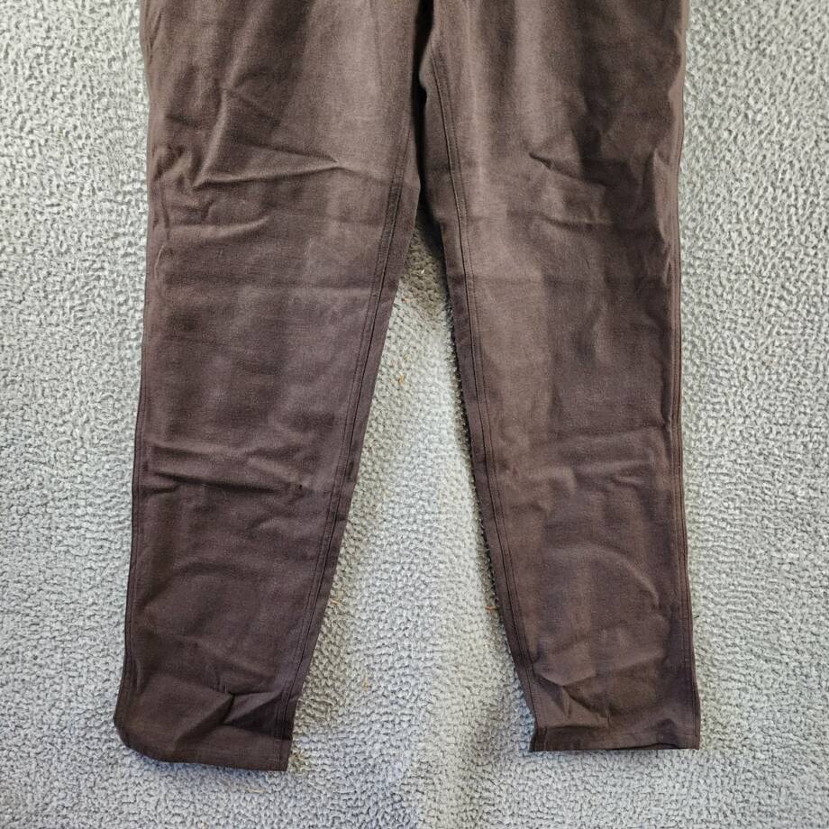 Theory Carpenter Pants Men's 33 Hickory Melange Side Pockets Button Zip Closure