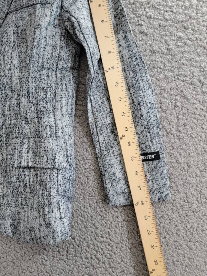 Suitmeister 20's Gangster Jacket Boys - Grey Long Sleeve Button Front Closure M