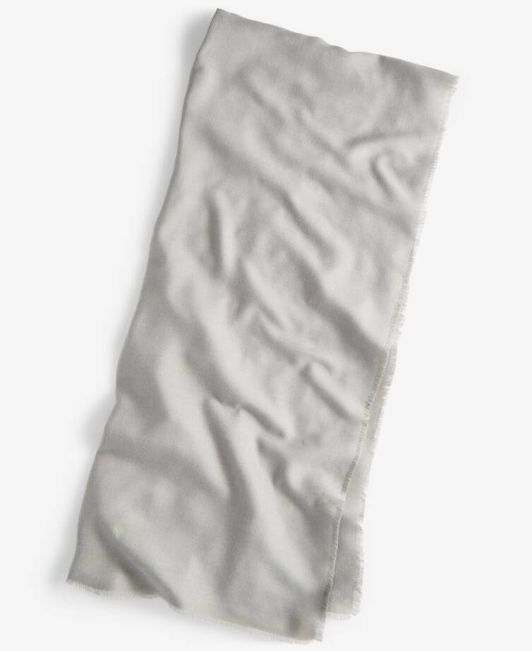 On 34th Solid Supersoft Wrap Scarf Women's One Size Gray~