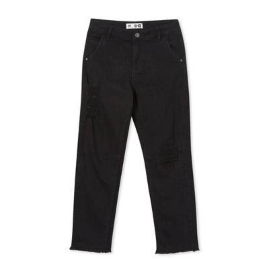Cotton On Kids 5-Pocket Super Straight Fit Jeans Big Boys 13-14 Burleigh Black