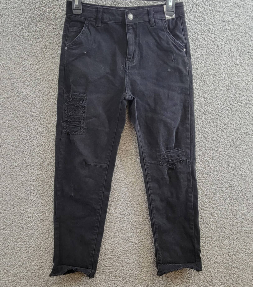 Cotton On Kids 5-Pocket Super Straight Fit Jeans Big Boys 13-14 Burleigh Black