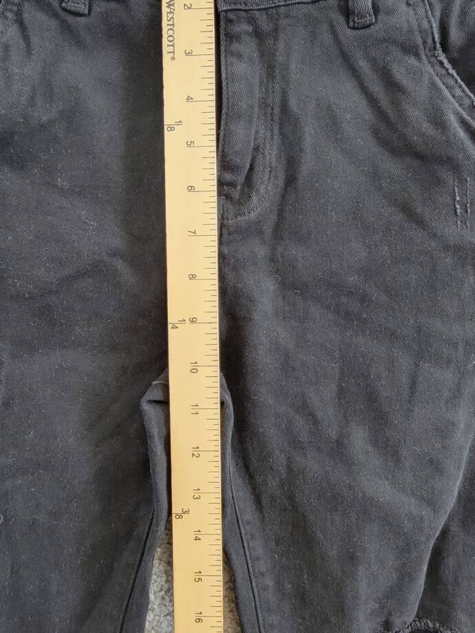 Cotton On Kids 5-Pocket Super Straight Fit Jeans Big Boys 13-14 Burleigh Black