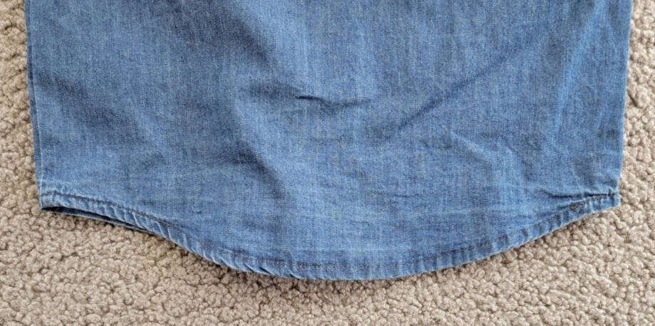 Miles The Label Chambray Short Sleeve Shirt Toddler Boys' 2Y Blue Dusty Collared