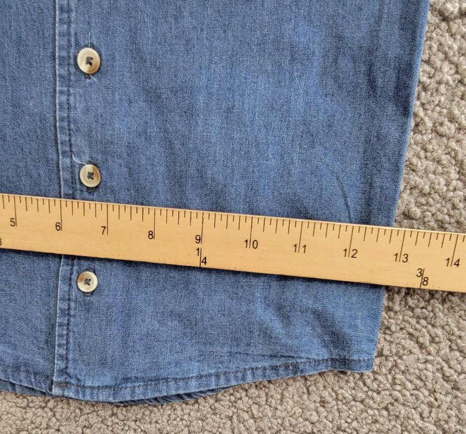 Miles The Label Chambray Short Sleeve Shirt Toddler Boys' 2Y Blue Dusty Collared