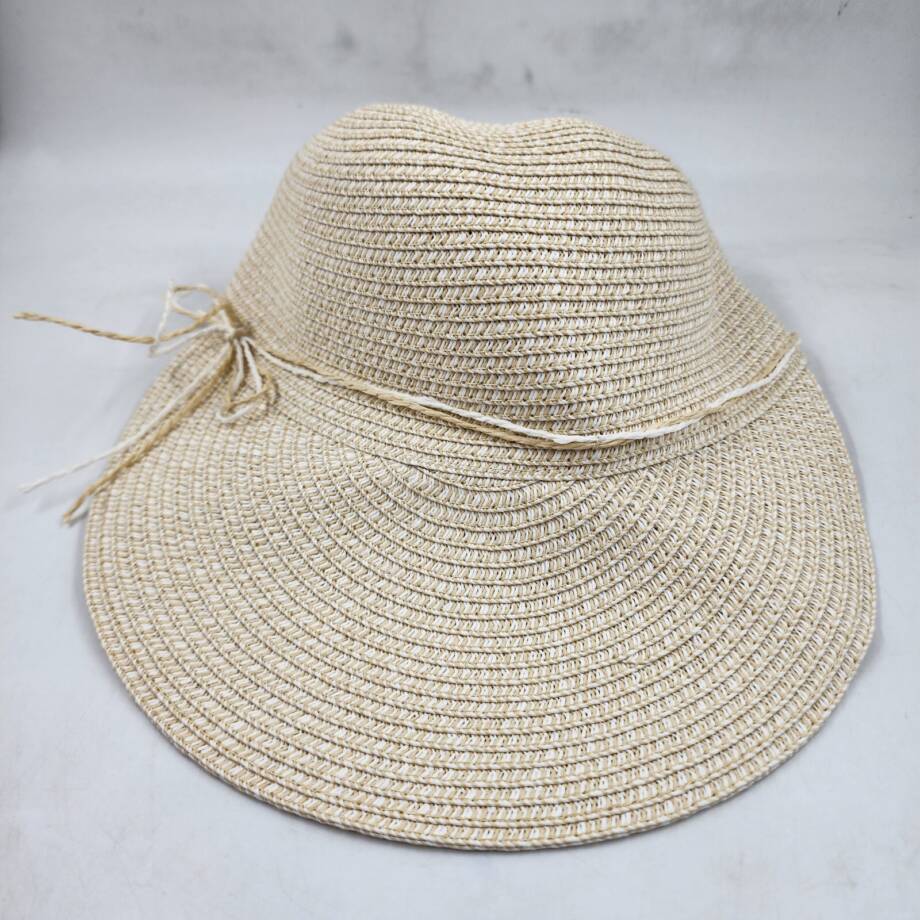 Style & Co Packable Paper Framer Hat Women's One Size Natural