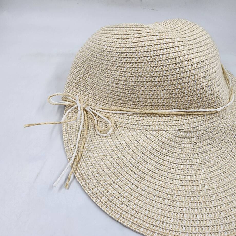 Style & Co Packable Paper Framer Hat Women's One Size Natural