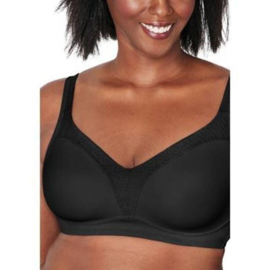 Playtex 18 Hour® Bounce Control Convertible Wirefree Bra Women's 38DD Black