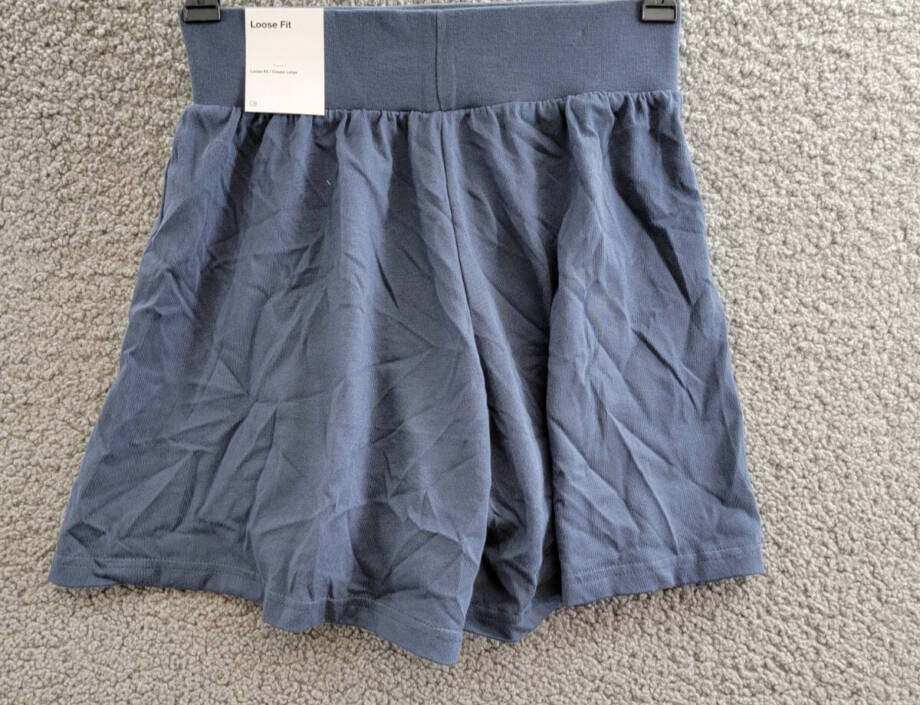 Nike Sportswear Pull-On Jersey Shorts Big Girls M Thunder Blue Elastic Waist