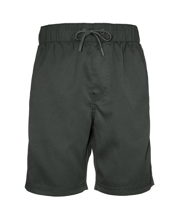 Univibe Cobalt Pull-On Shorts Big Boys S Gunmetal Elastic Drawstring Waistband