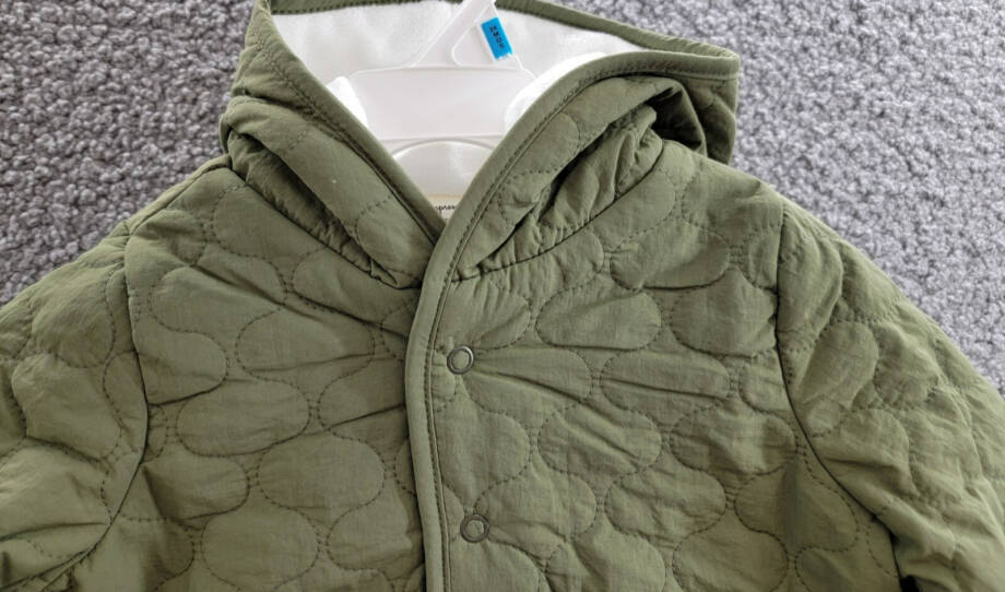 First Impressions Quilted Micro-Fleece-Lined Hooded Jacket Baby Boys 24M Pine