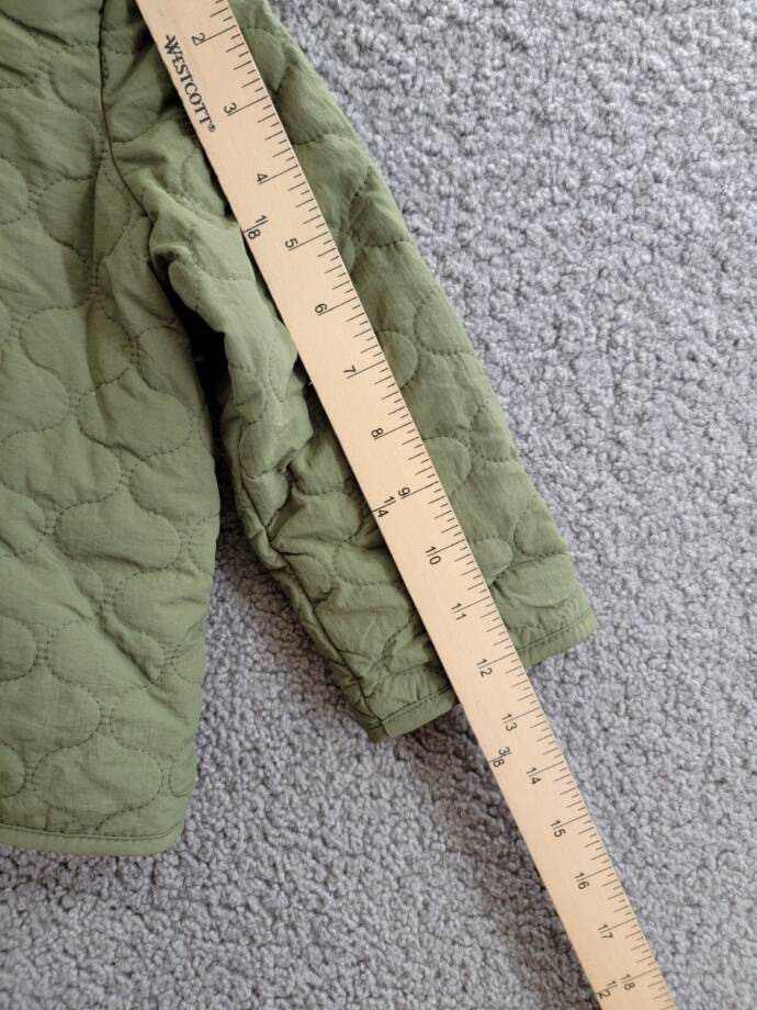 First Impressions Quilted Micro-Fleece-Lined Hooded Jacket Baby Boys 24M Pine
