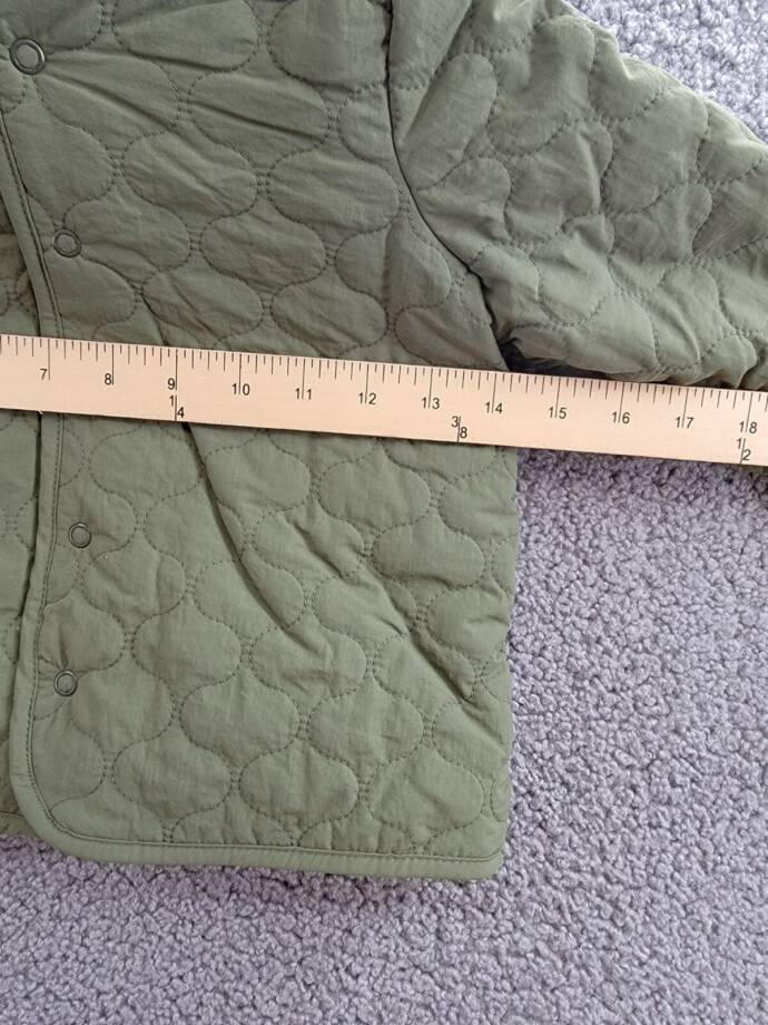 First Impressions Quilted Micro-Fleece-Lined Hooded Jacket Baby Boys 24M Pine