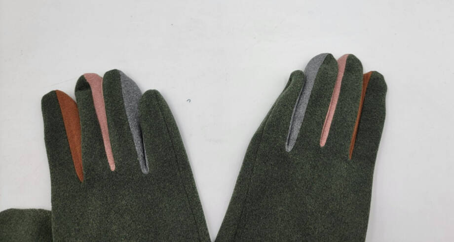 Marcus Adler Finger Pop Color Jersey Touchscreen Glove Women's One Size Olive