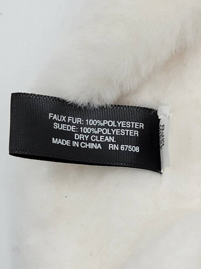 I.N.C. International Concepts Faux-Fur Bow Headband Women's White