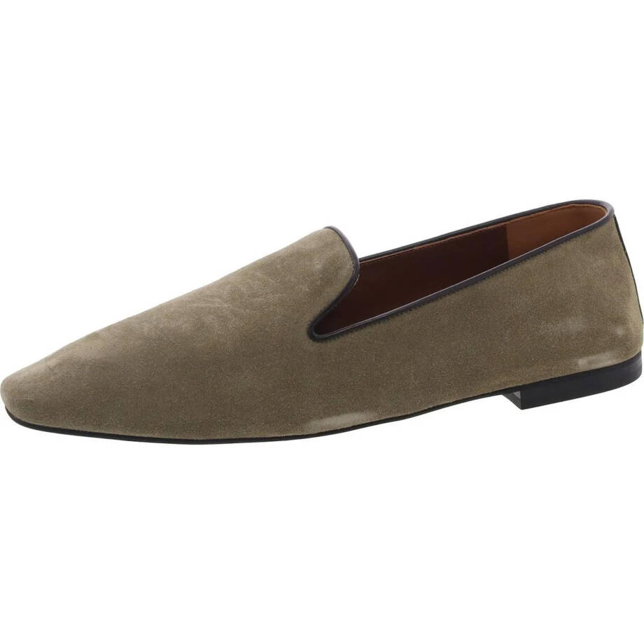 Wales Bonner Babouche Logo Slip On Loafers Men's 42/9US Mute Green Square Toe