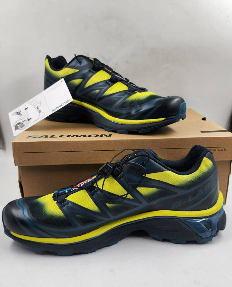 Salomon XT-6 Skyline Logo Low Top Sneakers Unisex 13W/12M Multicolored Lace Up