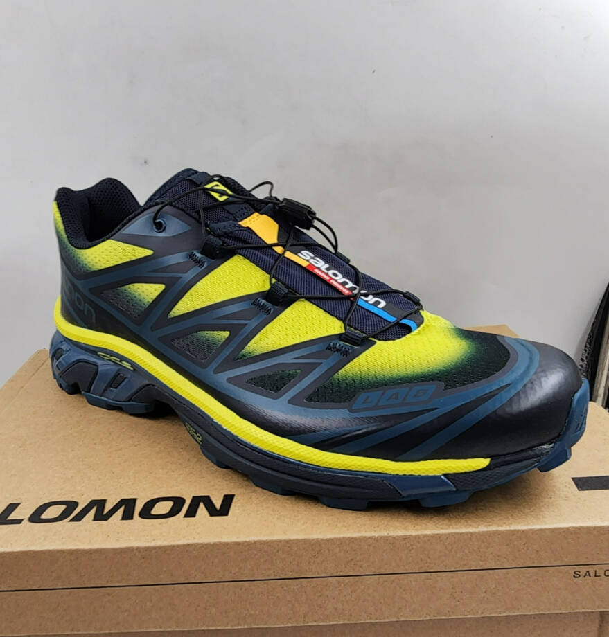 Salomon XT-6 Skyline Logo Low Top Sneakers Unisex 13W/12M Multicolored Lace Up