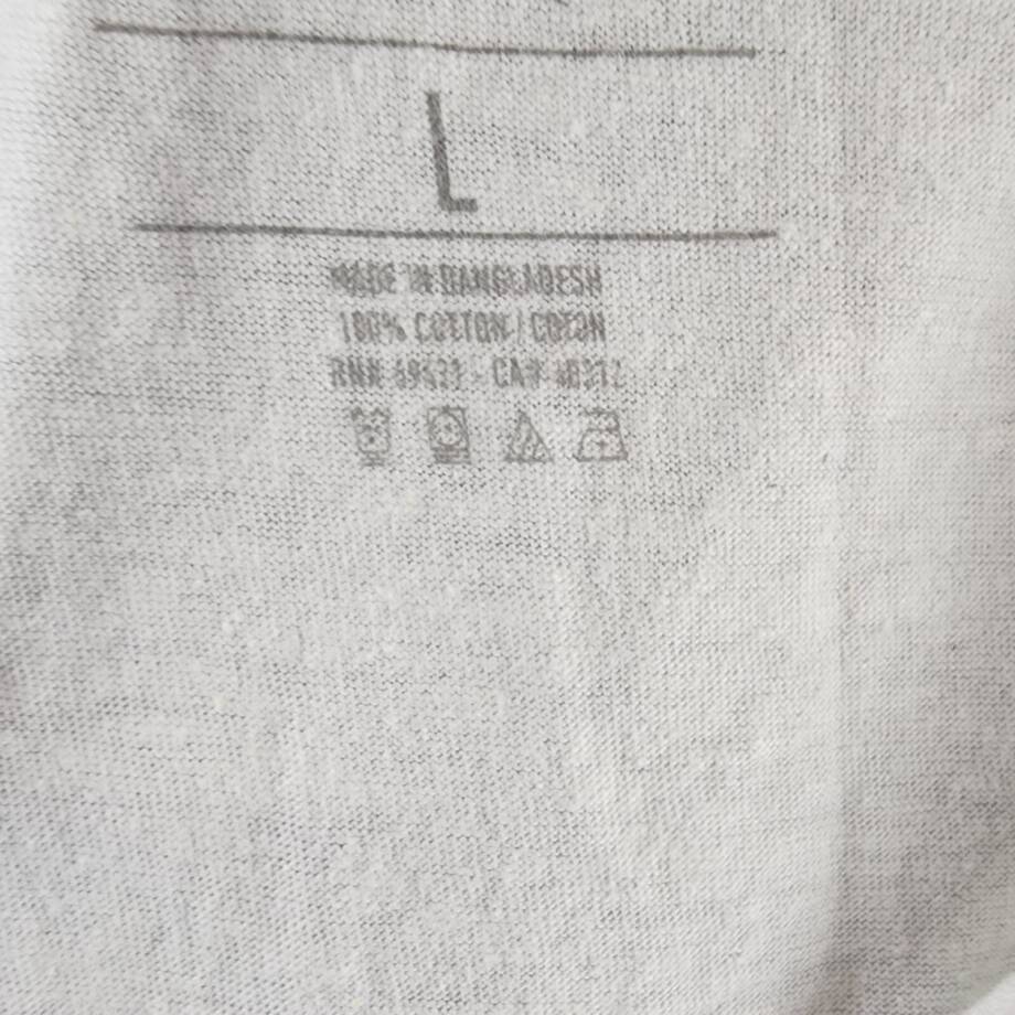 Reebok Logo Graphic Tank Top Men's L White Printed Scoop Neck Pullover