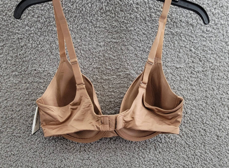 GapBody Everyday Essentials T-Shirt Bra Women's 34D Bronzed Blush Hook & Eye