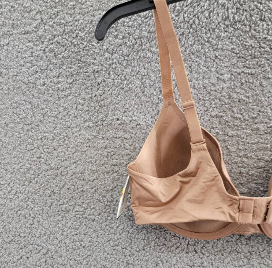 GapBody Everyday Essentials T-Shirt Bra Women's 34D Bronzed Blush Hook & Eye