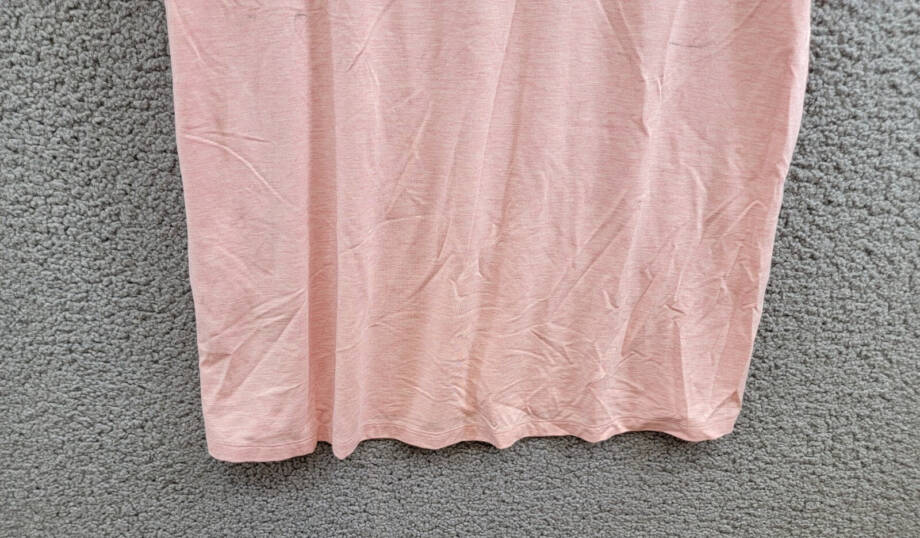 State of Day Fluid Knit Solid Tank Chemise Women's S Soft Blush Heather Pullover