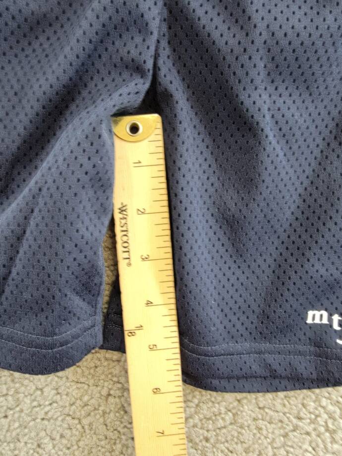 Miles the Label Mesh Shorts Little Boys' 6Y Navy Logo Print Elastic Waist PullOn