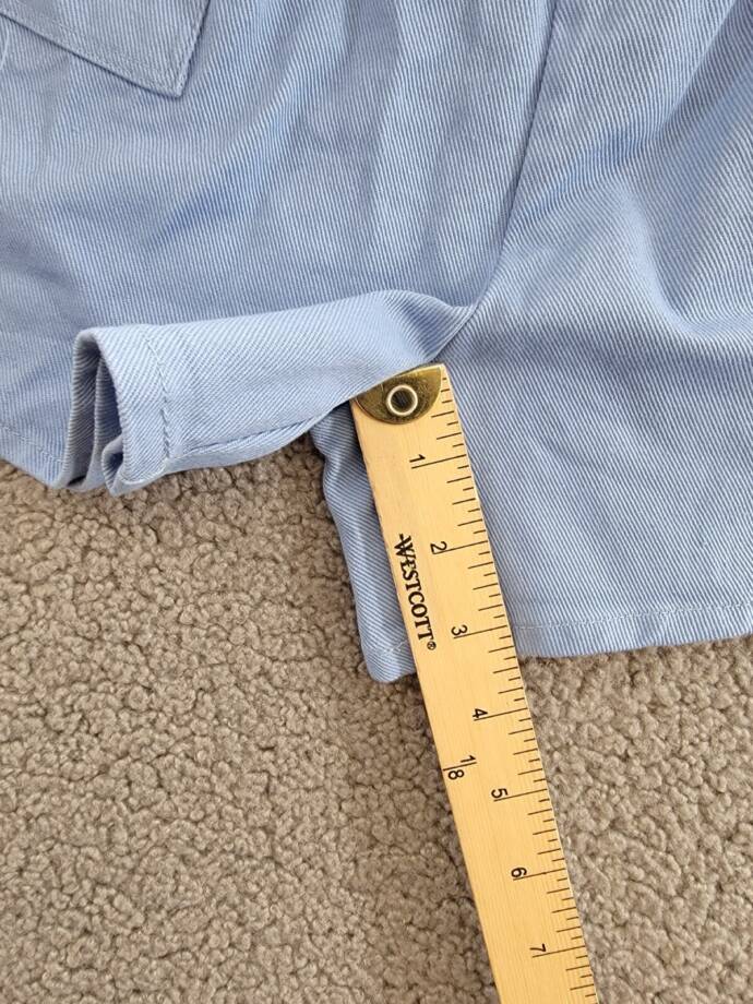 Grayson Threads Kids The Label Tie-Belt Twill Shorts Big Girls XL 16 Blue PullOn