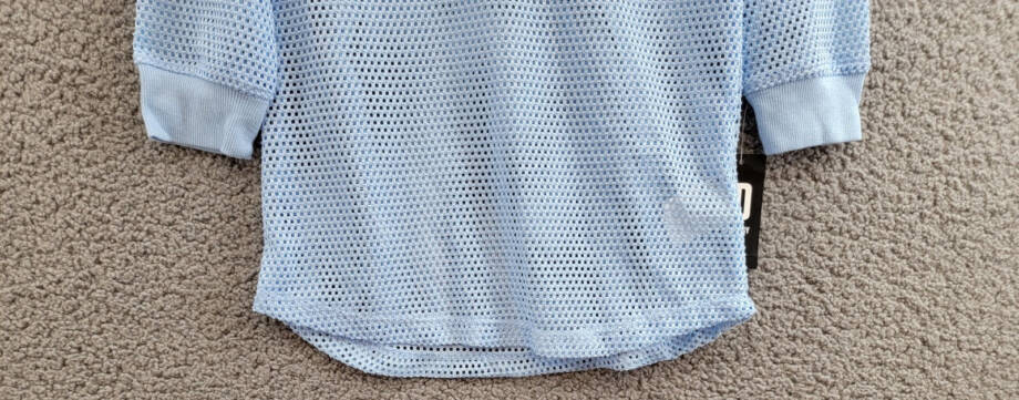 ID Ideology Mesh Long-Sleeve Hooded Cover-Up Big Girls 6X Skysail Blue Pullover