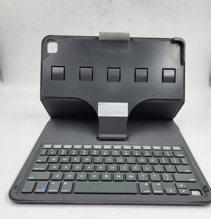 ZAGG - Messenger Folio 2 Keyboard & Case for Apple iPad 10.2" - Charcoal