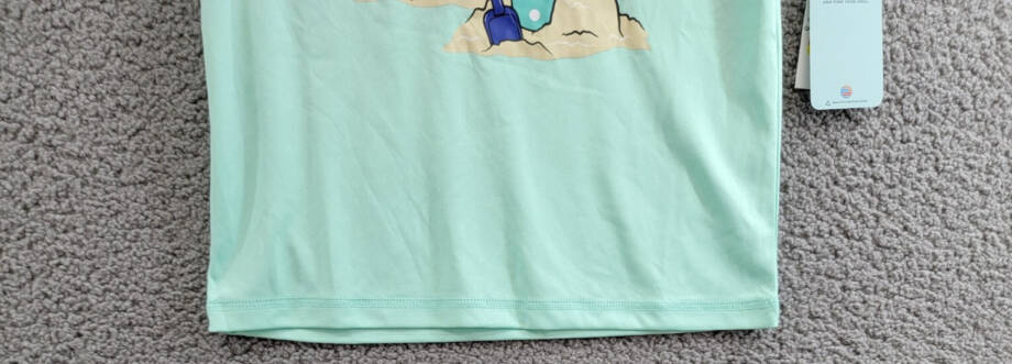 Laguna Cabana Printed Top Little Boys 7 Yucca Crew Neck Short Sleeve Pullover
